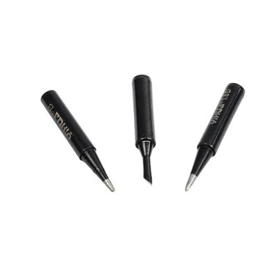 GLOBOSTAR® YIHUA-900M 79948 Σετ 3 Κεφαλών για Σταθμό Συγκόλλησης/Κολλητήρι Συμβατές με Μοντέλα Yihua - 900Μ-T-B & 900Μ-T-2CF & 900M-T-1.6D - Μ0.5 x Π0.5 x Υ4cm - Πακέτο 3 Τεμαχίων