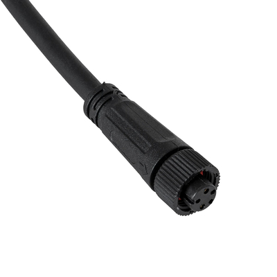 GLOBOSTAR® WWCONNECTOR 90777 5 Pin Σύνδεσμος Τροφοδοσίας για Wall Washers & Προβολείς με Είσοδο 5 x 0.25mm2 & Έξοδο 1 x Αρσενικό Βύσμα Αδιάβροχο IP65 - Μαύρο - Μ20 x Π1.5 x Υ1.5cm