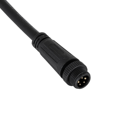 GLOBOSTAR® WWCONNECTOR 90780 5 Pin Σύνδεσμος Τροφοδοσίας για Wall Washers & Προβολείς με Είσοδο 5 x 0.25mm2 & Έξοδο 1 x Θηλυκό Βύσμα Αδιάβροχο IP65 - Μαύρο - Μ20 x Π1.5 x Υ1.5cm