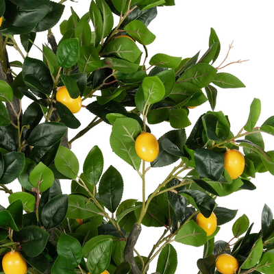 GloboStar® Artificial Garden LEMON TREE 21106 Τεχνητό Διακοσμητικό Δέντρο Λεμονιά Υ200cm