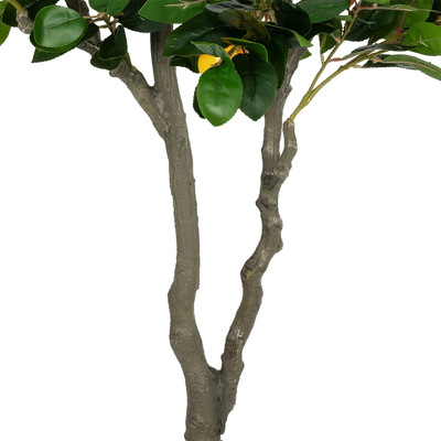 GloboStar® Artificial Garden LEMON TREE 21106 Τεχνητό Διακοσμητικό Δέντρο Λεμονιά Υ200cm