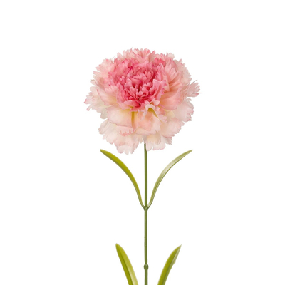GloboStar® Artificial Garden PING CARNATION BRANCH 21209 Τεχνητό Διακοσμητικό Κλαδί Γαρίφαλο Ρόζ Y60cm