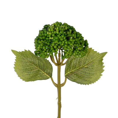 GloboStar® Artificial Garden GREEN SEDUM BRANCH 21336 Τεχνητό Διακοσμητικό Κλαδί Πράσινο Σέδο Y38cm