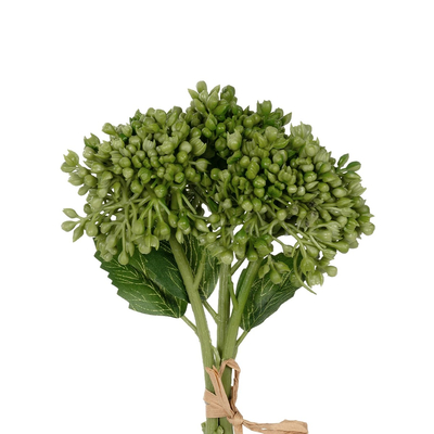 GloboStar® Artificial Garden GREEN HYACINTH BOUQUET 21354 Τεχνητό Διακοσμητικό Μπουκέτο Πράσινος Υάκυνθος Y30cm