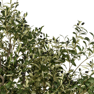 GloboStar® Artificial Garden OLIVE TREE 21112 Τεχνητό Διακοσμητικό Δέντρο Ελιά Υ220cm
