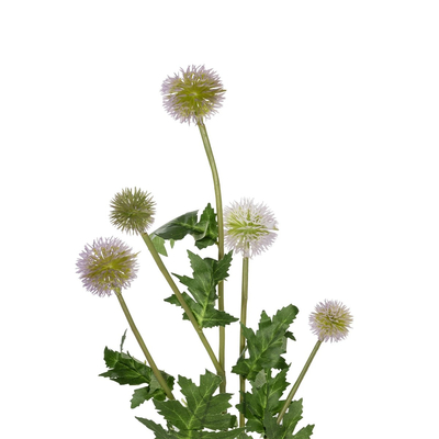 GloboStar® Artificial Garden PURPLE PINK BOUQET 21366 Τεχνητό Διακοσμητικό Ταραξάκο Μπουκέτο Y70cm