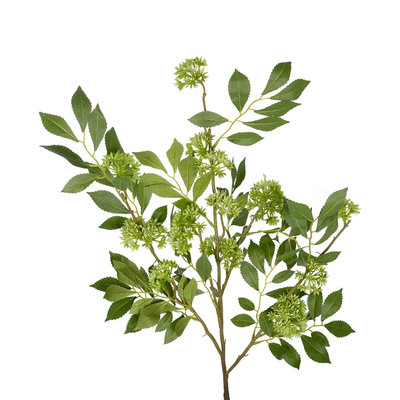 GloboStar® Artificial Garden GREEN EIGHT TREASURE FRUIT BRANCH 21373 Τεχνητό Διακοσμητικό Κλαδί Eight Tresure Πράσινο Y87cm