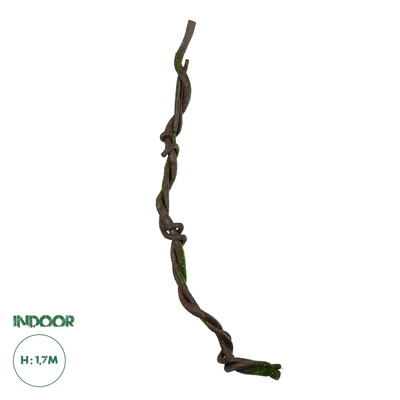 GloboStar® Artificial Garden VINE BRANCH 21465 Τεχνητό Διακοσμητικό Κλαδί Αμπελιού Y170cm