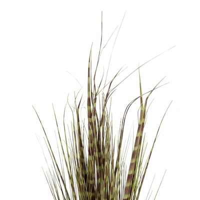 GloboStar® Artificial Garden ZEBRA GRASS 21482 Τεχνητό Διακοσμητικό Φυτό Ζέμπρα  Υ85cm