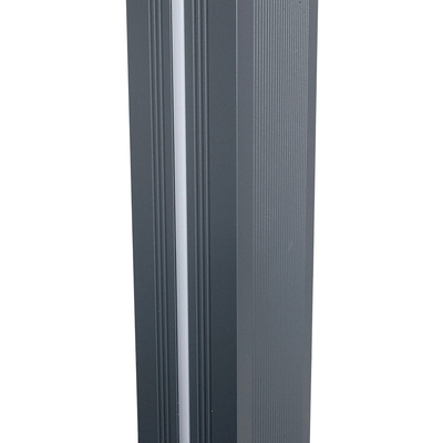 GLOBOSTAR® ZAPOPAN 90838 Φωτιστικό Urban Light Πλατείας/Πάρκου LED 30W 4080lm 120° AC 220-240V Αδιάβροχο IP65 IK09 Φυσικό Λευκό 5000K - LUMILEDs SMD Chip & MEANWELL Driver - Γκρι Ανθρακί - Μ75 x Π14 x Υ360cm - 5 Χρόνια Εγγύηση