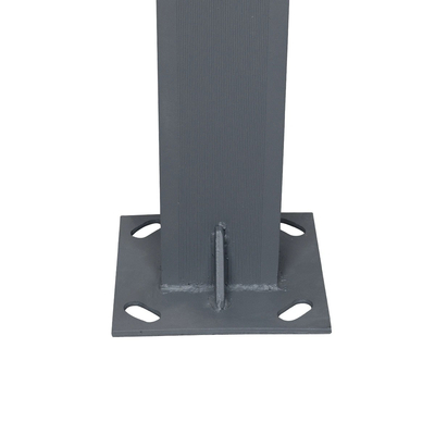 GLOBOSTAR® ZAPOPAN 90838 Φωτιστικό Urban Light Πλατείας/Πάρκου LED 30W 4080lm 120° AC 220-240V Αδιάβροχο IP65 IK09 Φυσικό Λευκό 5000K - LUMILEDs SMD Chip & MEANWELL Driver - Γκρι Ανθρακί - Μ75 x Π14 x Υ360cm - 5 Χρόνια Εγγύηση