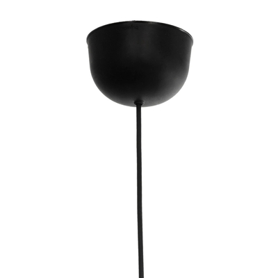 GLOBOSTAR® CESTINO 204-0178 Boho Κρεμαστό Φωτιστικό Οροφής Μονόφωτο 1 x E27 AC 220-240V IP20 Μπεζ - Μ30 x Π30 x Υ25cm