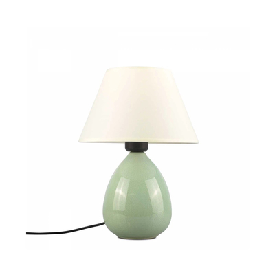 GloboStar® CESTA 204-0182 Μοντέρνο Κρεμαστό Φωτιστικό Οροφής Μονόφωτο 1 x E27 AC 220-240V IP20 Λαδί & Μπεζ - Μ17 x Π17 x Υ23cm