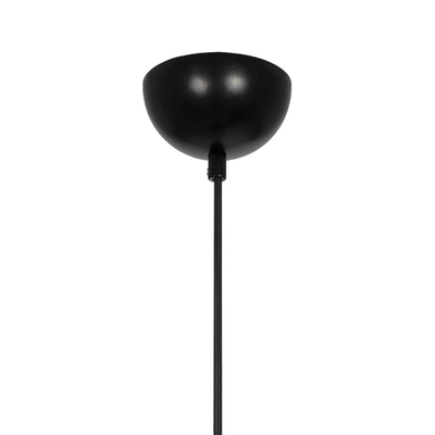 GLOBOSTAR® CORTE 206-0029 Μοντέρνο Κρεμαστό Φωτιστικό Οροφής με Ντουί 1 x E27 AC 220-240V IP20 - Mελί - Μ25 x Π25 x Υ30cm