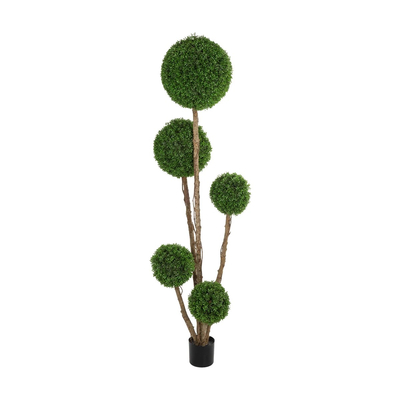 GloboStar® Artificial Garden BUXUS TREE 21111 Τεχνητό Διακοσμητικό Δέντρο Buxus Μ65 x Π60 x Υ200cm