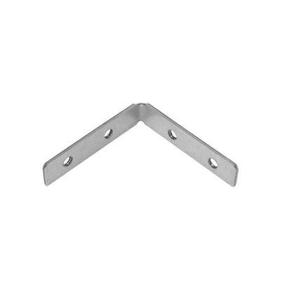 GLOBOSTAR® BRIGHTRAIL 61795 Σύνδεσμος Γ Επέκτασης Προφίλ Αλουμινίου - Ασημί - Μ4.8 x Π1 x Υ4.8cm