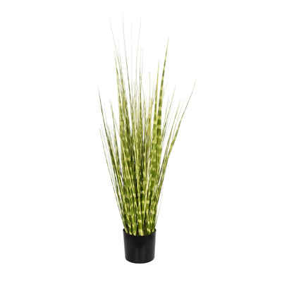 GloboStar® Artificial Garden ZEBRA GRASS 21481 Τεχνητό Διακοσμητικό Φυτό Ζέμπρα Μ30 x Π20 x Υ90cm