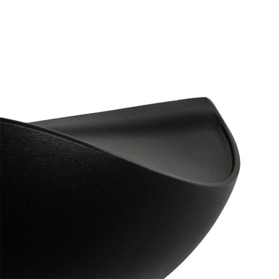 GLOBOSTAR® SELENE 60674 Μοντέρνο Φωτιστικό Τοίχου - Απλίκα LED 5W 625lm 90° AC 220-240V Αδιάβροχο IP65 Θερμό Λευκό 2700K - Bridgelux COB Chip & TÜV SÜD Driver - Μαύρο Ματ - Μ20 x Π9 x Υ12cm - 5 Χρόνια Εγγύηση