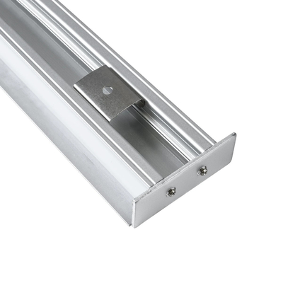 GLOBOSTAR® ALP-WALL-UPDOWN CONCEALED 70844-1M Επιφανειακό Προφίλ Αλουμινίου Ειδικό για Δημιουργία Κρυφού Φωτισμού Up & Down με Λευκό Γαλακτερό Πατητό Κάλυμμα για Ταινίες LED IP20 - Ασημί & Λευκό - Μ100 x Π5 x Υ1.7cm