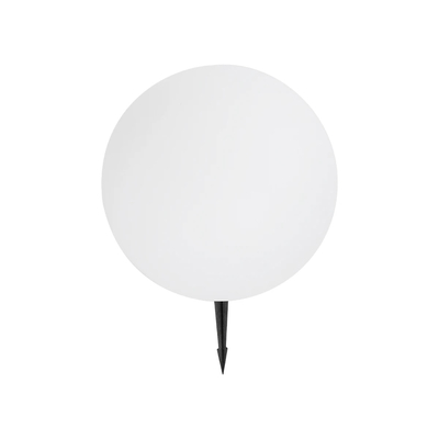 GLOBOSTAR® AQUAGLOW 71475 Μοντέρνο Φωτιστικό Κήπου Μπάλα με IR Ασύρματο Χειριστήριο LED 5W 400lm 360° DC 5V με USB-C με Ενσωματωμένο Φωτοβολταϊκό Panel 6V 1.5W & Επαναφορτιζόμενη Μπαταρία Li-ion 3.7V 3x18650 1800mAh Αδιάβροχο IP54 Πολύχρωμο RGBW Dimmable - Sanan SMD Chip - Γαλακτερό Λευκό - Μ35 x Π35 x Υ35cm - 2 Χρόνια Εγγύηση