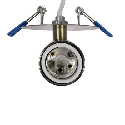 GLOBOSTAR® SARA 999-0062 Χωνευτό Φωτιστικό Οροφής με Ντουί 1 x E27 AC 220-240V IP20 - Μπρούτζινο - Μ8.5 x Π8.5 x Υ11cm