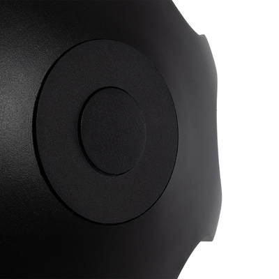 GLOBOSTAR® SPARK 60684 Μοντέρνο Φωτιστικό Τοίχου - Απλίκα LED 16W 2000lm 30° AC 220-240V Αδιάβροχο IP65 Θερμό Λευκό 2700K - CREE XPE Chip & TÜV SÜD Driver - Μαύρο Ματ - Μ25 x Π6 x Υ25cm - 5 Χρόνια Εγγύηση