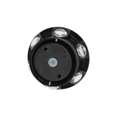 GLOBOSTAR® SOL 60690 Μοντέρνο Φωτιστικό Τοίχου - Απλίκα LED 12W 1500lm 30° AC 220-240V Αδιάβροχο IP65 Θερμό Λευκό 2700K - CREE XPE Chip & TÜV SÜD Driver - Μαύρο Ματ - Μ12 x Π5.5 x Υ12cm - 5 Χρόνια Εγγύηση