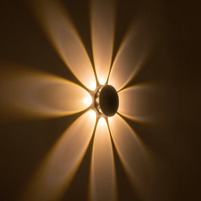 GLOBOSTAR® SOL 60796 Μοντέρνο Φωτιστικό Τοίχου - Απλίκα LED 16W 2000lm 30° AC 220-240V Αδιάβροχο IP65 Θερμό Λευκό 2700K - CREE XPE Chip & TÜV SÜD Driver - Μαύρο Ματ - Μ16 x Π5.5 x Υ16cm - 5 Χρόνια Εγγύηση