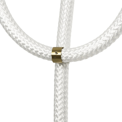 kelvo® GLOW 61672 Μοντέρνο Φωτιστικό Οροφής LED 42W 4200lm 360° AC 220-240V IP20 Ρυθμιζόμενο Λευκό CCT με Χειριστήριο από 2700K έως 6000K Dimmable - Lumileds SMD Chip - Χρυσό Πλατίνα & Λευκό Νήμα - Μ50 x Π50 x Υ70cm - 3 Χρόνια Εγγύηση