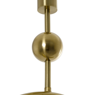 kelvo® GLOW 61678 Μοντέρνο Κρεμαστό Φωτιστικό Οροφής LED 18W 1800lm 360° AC 220-240V IP20 Ρυθμιζόμενο Λευκό CCT με On/Off 2700K/4500K/6000K - Lumileds SMD Chip - Χρυσό Πλατίνα & Λευκό Νήμα - Μ30 x Π6 x Υ60cm - 3 Χρόνια Εγγύηση