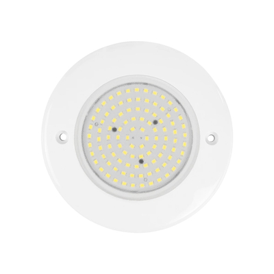 GLOBOSTAR® POOLARTY 61714 Υποβρύχιο Φωτιστικό για Σιντριβάνια/Πισίνες LED 8W 680lm 120° DC 12V Αδιάβροχο IP68 Ψυχρό Λευκό 6000K Dimmable - Bridgelux SMD Chip - 1m VDE Rubber Καλώδιο - Μ13 x Π13 x Υ2cm - 3 Χρόνια Εγγύηση