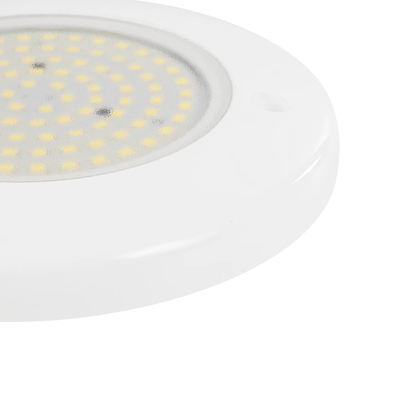 GLOBOSTAR® POOLARTY 61714 Υποβρύχιο Φωτιστικό για Σιντριβάνια/Πισίνες LED 8W 680lm 120° DC 12V Αδιάβροχο IP68 Ψυχρό Λευκό 6000K Dimmable - Bridgelux SMD Chip - 1m VDE Rubber Καλώδιο - Μ13 x Π13 x Υ2cm - 3 Χρόνια Εγγύηση