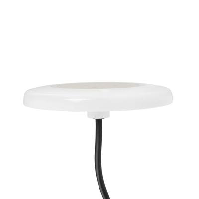 GLOBOSTAR® POOLARTY 61715 Υποβρύχιο Φωτιστικό για Σιντριβάνια/Πισίνες LED 8W 640lm 120° DC 12V Αδιάβροχο IP68 Φυσικό Λευκό 4500K Dimmable - Bridgelux SMD Chip - 1m VDE Rubber Καλώδιο - Μ13 x Π13 x Υ2cm - 3 Χρόνια Εγγύηση