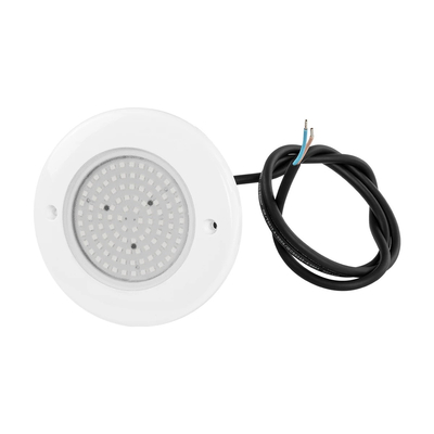 GLOBOSTAR® POOLARTY 61717 Υποβρύχιο Φωτιστικό για Σιντριβάνια/Πισίνες LED 8W 560lm 120° DC 12V Αδιάβροχο IP68 Μπλε Dimmable - Bridgelux SMD Chip - 1m VDE Rubber Καλώδιο - Μ13 x Π13 x Υ2cm - 3 Χρόνια Εγγύηση