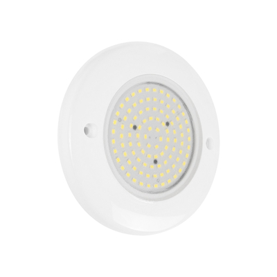 GLOBOSTAR® POOLARTY 61714 Υποβρύχιο Φωτιστικό για Σιντριβάνια/Πισίνες LED 8W 680lm 120° DC 12V Αδιάβροχο IP68 Ψυχρό Λευκό 6000K Dimmable - Bridgelux SMD Chip - 1m VDE Rubber Καλώδιο - Μ13 x Π13 x Υ2cm - 3 Χρόνια Εγγύηση