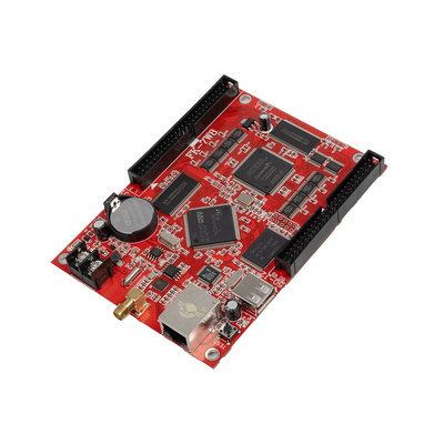 GLOBOSTAR® CARD-FK-7W8 90097 Κάρτα Εικόνας για Μονόχρωμες & Πολύχρωμες RGB LED Κυλιόμενες Ψηφιακές Επιγραφές/Οθόνες DC 5V IP20 - Μονόχρωμες 6528x160 & Πολύχρωμες RGB 2048x128 Max Pixels - Μ13.5 x Π9.1 x Υ1.7cm - 2 Χρόνια Εγγύηση