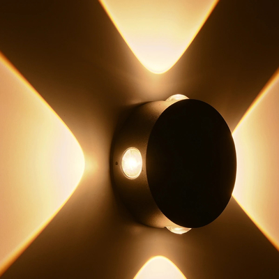 kelvo® ARKOS KLV-101-0107 Μοντέρνο Φωτιστικό Τοίχου - Απλίκα LED 8W 840lm 15° AC 220-240V Αδιάβροχο IP65 Θερμό Λευκό 2700K - CREE SMD Chip & TÜV SÜD Driver - Μαύρο Ματ - Μ13 x Π5.5 x Υ13cm - 5 Χρόνια Εγγύηση