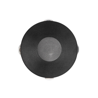 kelvo® ARKOS KLV-101-0107 Μοντέρνο Φωτιστικό Τοίχου - Απλίκα LED 8W 840lm 15° AC 220-240V Αδιάβροχο IP65 Θερμό Λευκό 2700K - CREE SMD Chip & TÜV SÜD Driver - Μαύρο Ματ - Μ13 x Π5.5 x Υ13cm - 5 Χρόνια Εγγύηση