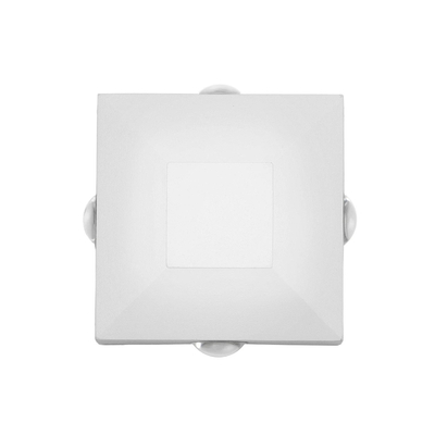 kelvo® ARKOS KLV-101-0112 Μοντέρνο Φωτιστικό Τοίχου - Απλίκα LED 8W 840lm 15° AC 220-240V Αδιάβροχο IP65 Θερμό Λευκό 2700K - CREE SMD Chip & TÜV SÜD Driver - Λευκό Ματ - Μ14 x Π5.5 x Υ14cm - 5 Χρόνια Εγγύηση