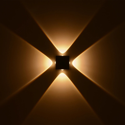 kelvo® ARKOS KLV-101-0110 Μοντέρνο Φωτιστικό Τοίχου - Απλίκα LED 8W 840lm 15° AC 220-240V Αδιάβροχο IP65 Θερμό Λευκό 2700K - CREE SMD Chip & TÜV SÜD Driver - Μαύρο Ματ - Μ14 x Π5.5 x Υ14cm - 5 Χρόνια Εγγύηση