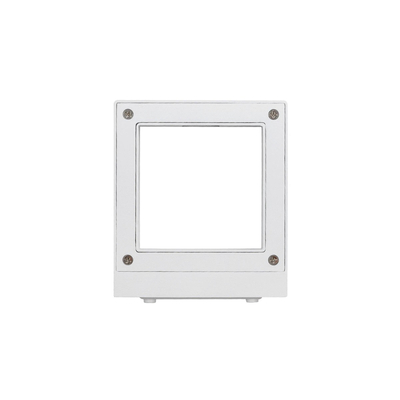 kelvo® AURA KLV-101-0118 Μοντέρνο Φωτιστικό Τοίχου - Απλίκα LED 7W 875lm 45° AC 220-240V Αδιάβροχο IP65 Θερμό Λευκό 2700K - Bridgelux COB Chip & TÜV SÜD Driver - Λευκό Ματ - Μ13 x Π15 x Υ4.5cm - 5 Χρόνια Εγγύηση