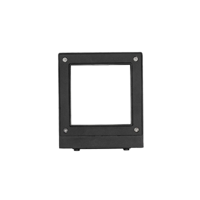 kelvo® AURA KLV-101-0116 Μοντέρνο Φωτιστικό Τοίχου - Απλίκα LED 7W 875lm 45° AC 220-240V Αδιάβροχο IP65 Θερμό Λευκό 2700K - Bridgelux COB Chip & TÜV SÜD Driver - Μαύρο Ματ - Μ13 x Π15 x Υ4.5cm - 5 Χρόνια Εγγύηση