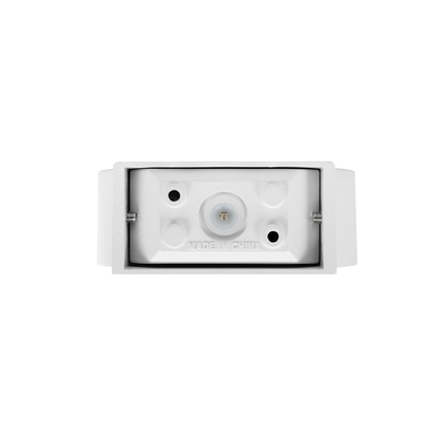 kelvo® AURA KLV-101-0115 Μοντέρνο Φωτιστικό Τοίχου - Απλίκα LED 7W 875lm 45° AC 220-240V Αδιάβροχο IP65 Θερμό Λευκό 2700K - Bridgelux COB Chip & TÜV SÜD Driver - Λευκό Ματ - Μ15 x Π13 x Υ4.5cm - 5 Χρόνια Εγγύηση