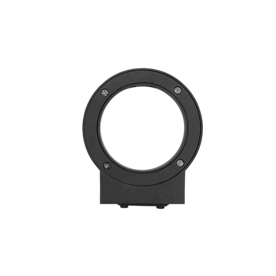 kelvo® AURA KLV-101-0113 Μοντέρνο Φωτιστικό Τοίχου - Απλίκα LED 7W 875lm 45° AC 220-240V Αδιάβροχο IP65 Θερμό Λευκό 2700K - Bridgelux COB Chip & TÜV SÜD Driver - Μαύρο Ματ - Μ15 x Π13 x Υ4.5cm - 5 Χρόνια Εγγύηση