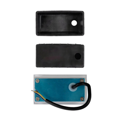 kelvo® STEPART KLV-101-0091 Μοντέρνο Χωνευτό Φωτιστικό Σκαλοπατιού - Διαδρόμου LED 3W 375lm 45° AC 220-240V Αδιάβροχο IP65 Θερμό Λευκό 2700K - Lumileds SMD Chip & TÜV SÜD Driver - Λευκό Ματ - Μ6 x Π5.5 x Υ10cm / Q5 x 9.61cm - 5 Χρόνια Εγγύηση