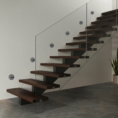 kelvo® STEPART KLV-101-0075 Μοντέρνο Χωνευτό Φωτιστικό Σκαλοπατιού - Διαδρόμου LED 3W 375lm 45° AC 220-240V Αδιάβροχο IP65 Θερμό Λευκό 2700K - Lumileds SMD Chip & TÜV SÜD Driver - Γκρι Ανθρακί Ματ - Μ8.3 x Π4.5 x Υ8.3cm  / Q6.55 x 6.55cm - 5 Χρόνια Εγγύηση