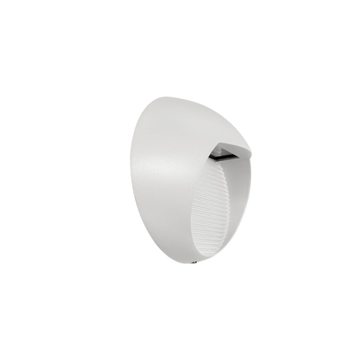 kelvo® STEPART KLV-101-0100 Μοντέρνο Φωτιστικό Σκαλοπατιού - Διαδρόμου LED 3W 375lm 45° AC 220-240V Αδιάβροχο IP65 Θερμό Λευκό 2700K - Lumileds SMD Chip & TÜV SÜD Driver - Λευκό Ματ - Μ26 x Π5.5 x Υ13cm - 5 Χρόνια Εγγύηση