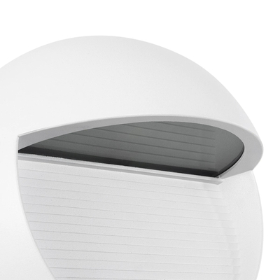 kelvo® STEPART KLV-101-0097 Μοντέρνο Φωτιστικό Σκαλοπατιού - Διαδρόμου LED 3W 375lm 45° AC 220-240V Αδιάβροχο IP65 Θερμό Λευκό 2700K - Lumileds SMD Chip & TÜV SÜD Driver - Λευκό Ματ - Μ16 x Π8 x Υ16cm - 5 Χρόνια Εγγύηση