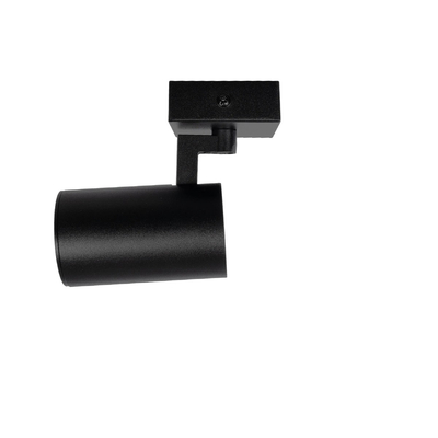 kelvo® SPOTA KLV-101-0134 Μοντέρνο Κινούμενο Φωτιστικό Σποτ Οροφής με Ντουί 1 x GU10 90° AC 220-240V IP20 - Μαύρο Ματ - Μ7 x Π6 x Υ14cm