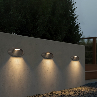 kelvo® STEPART KLV-101-0099 Μοντέρνο Φωτιστικό Σκαλοπατιού - Διαδρόμου LED 3W 375lm 45° AC 220-240V Αδιάβροχο IP65 Θερμό Λευκό 2700K - Lumileds SMD Chip & TÜV SÜD Driver - Γκρι Ανθρακί Ματ - Μ26 x Π5.5 x Υ13cm - 5 Χρόνια Εγγύηση